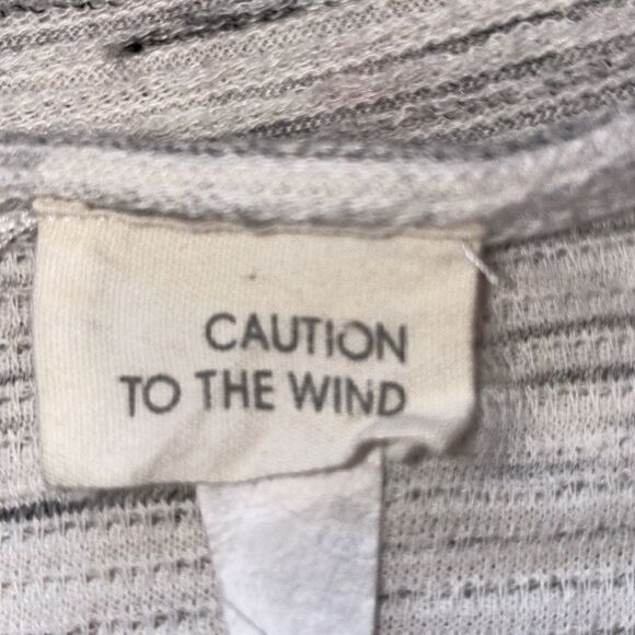 Caution to the wind faux wrap dress, Size Large - Picture 5 of 5